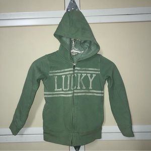 Lucky Brand full zipper hoodie 6x